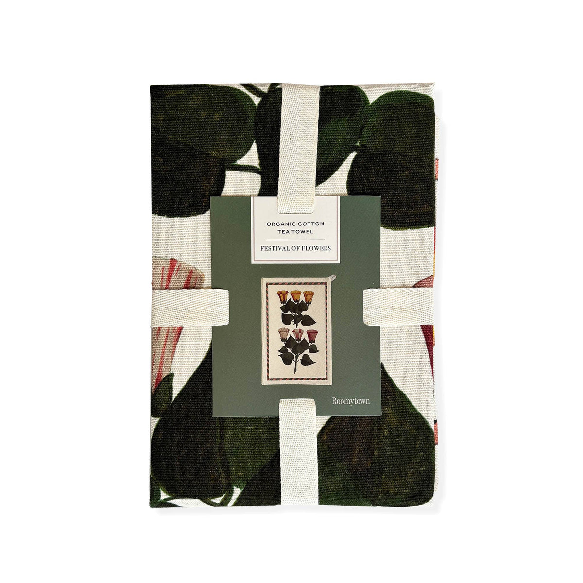 Organic Cotton Tea Towel - Festival of Fruits