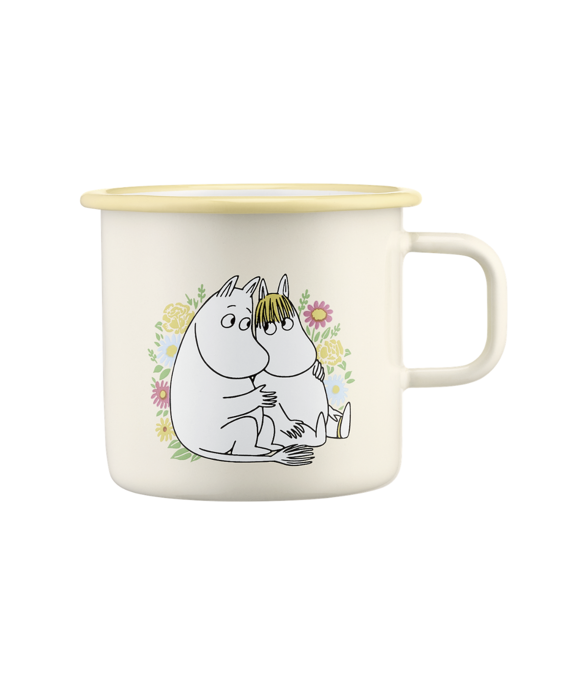 MOOMIN | Enamel Mug X Large | Flowers | 0.55L