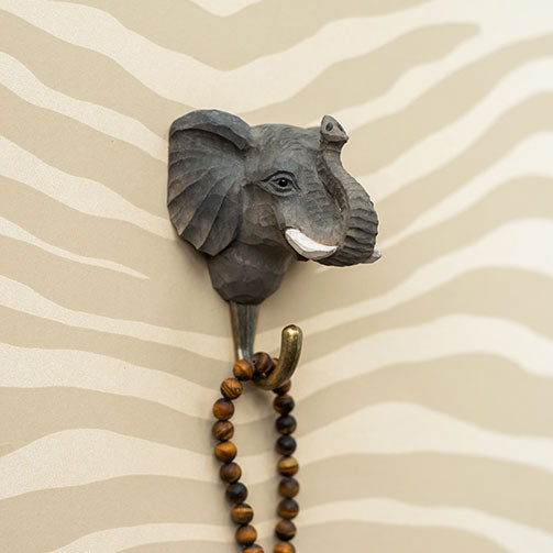 Hand-Carved Elephant Hook