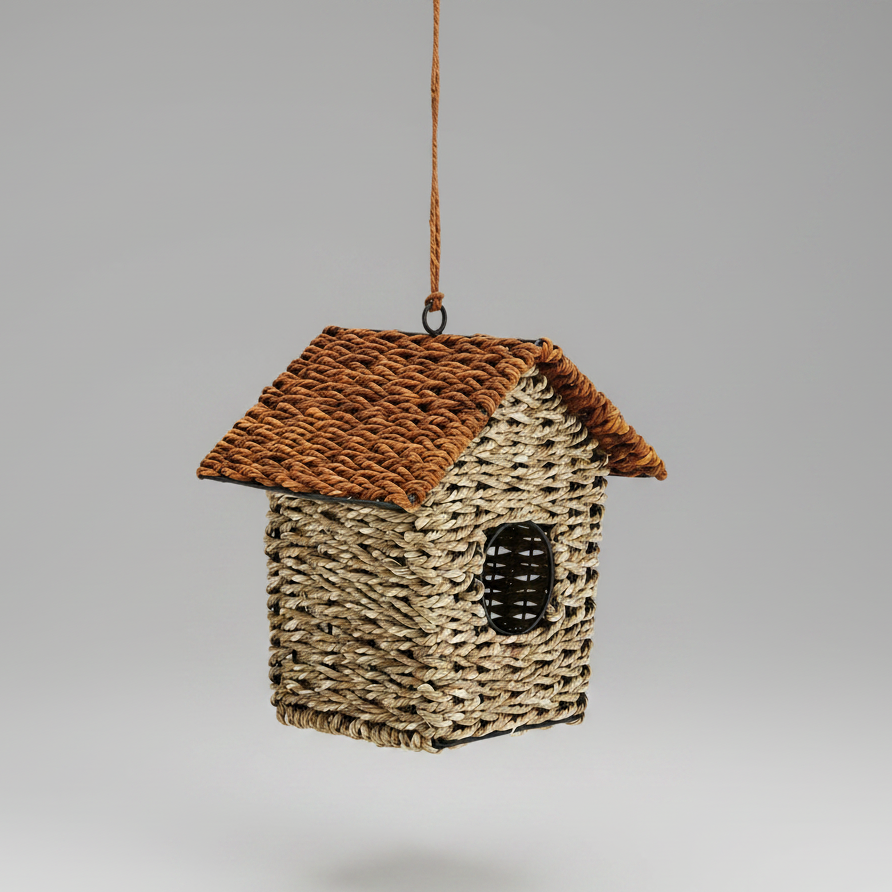 Attractive Hanging Bird House for Your Garden
