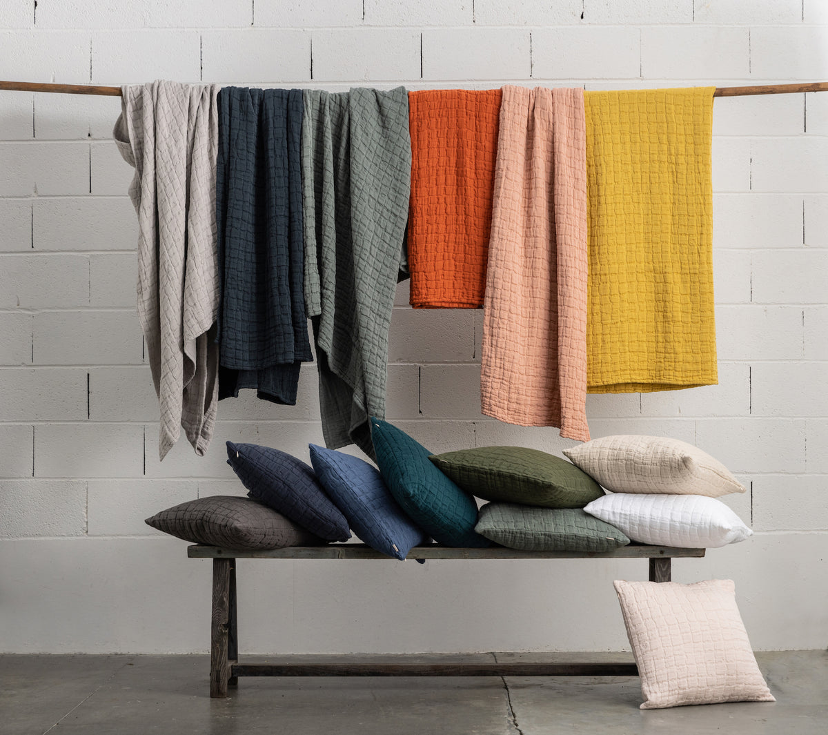 Swami Throw Blanket - Perle 130 x 200 cm