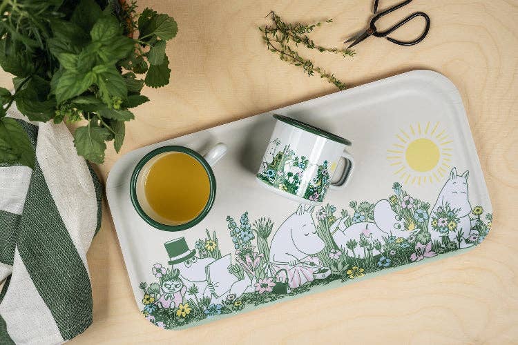 MOOMIN | Enamel Mug | 0.37L | In The Garden