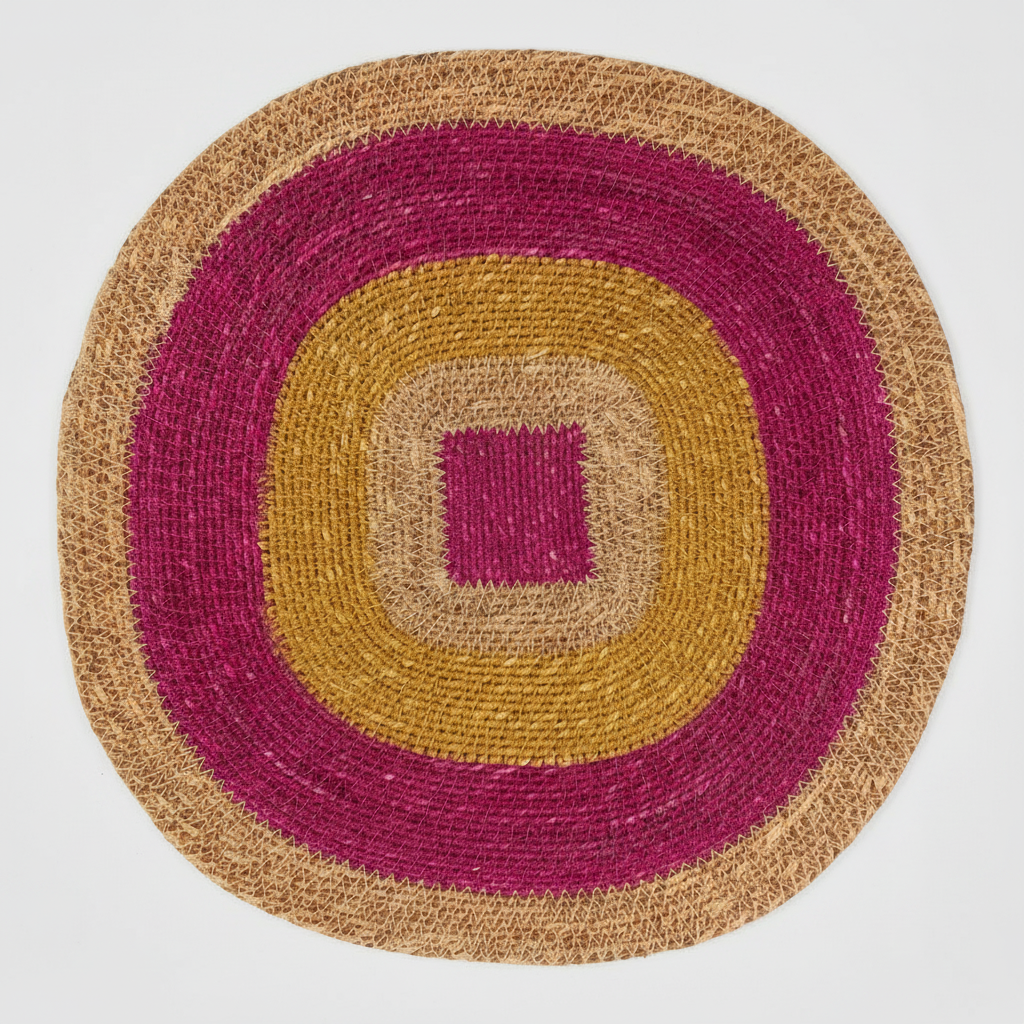 Mada Table Mat - Fuchsia Pink