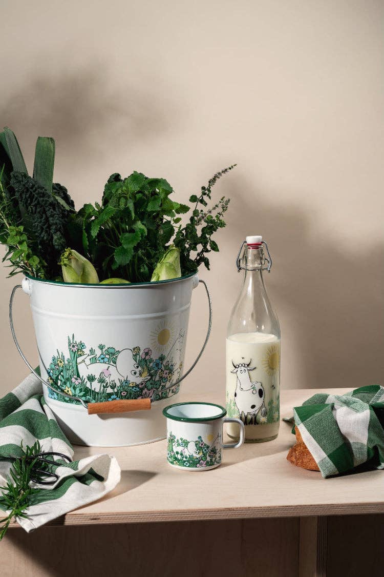 MOOMIN | Enamel Mug | 0.37L | In The Garden
