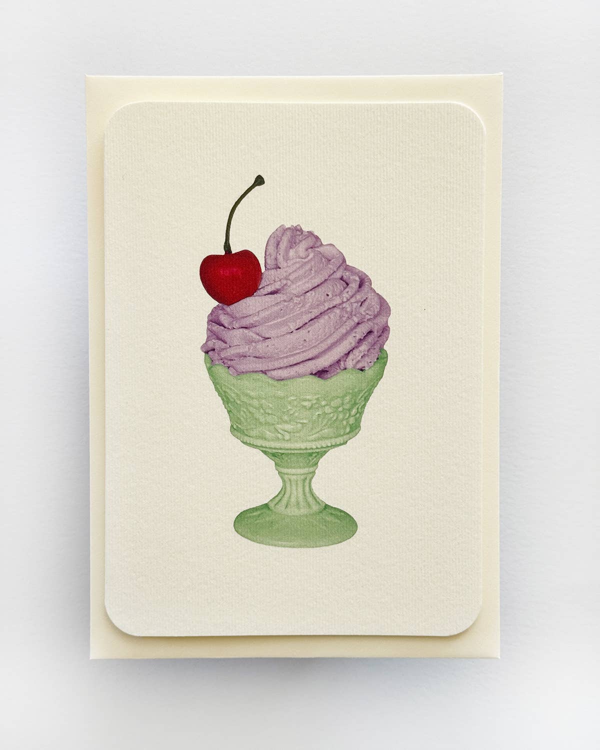 Lavender Chantilly Cream Greeting Card | Birthday Card