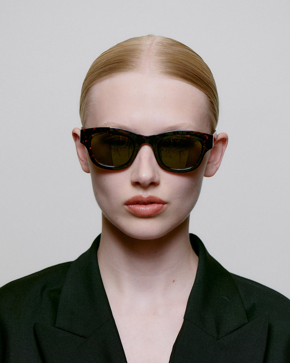Lane Demi Tortoise Sunglasses with UV400 Protection