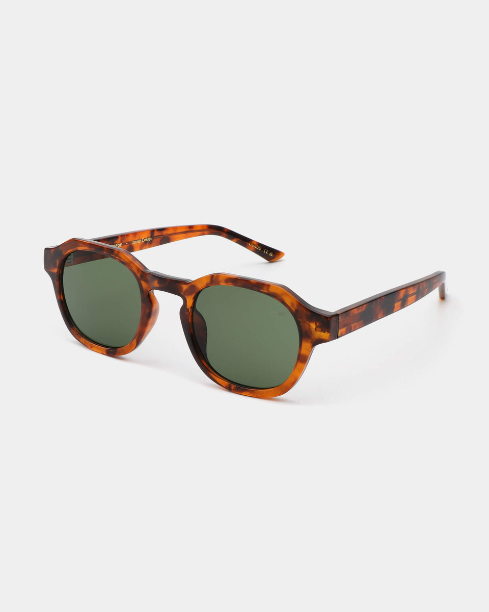 Zan - Havana Sunglasses with UV400 Protection