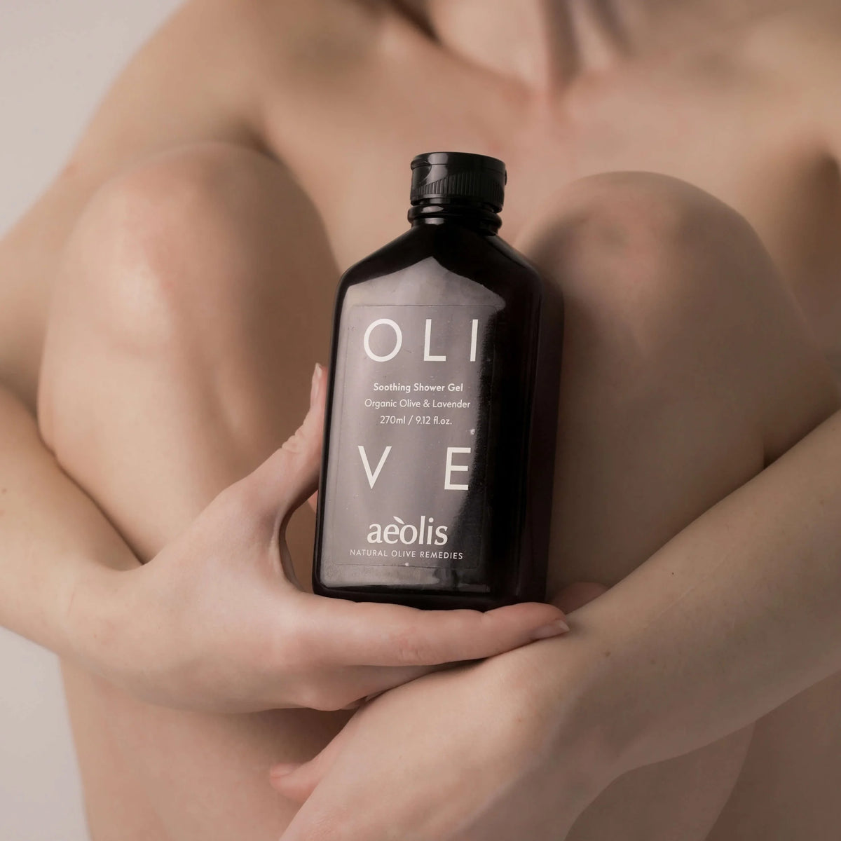 Soothing Shower Gel with Organic Olive & Lavender