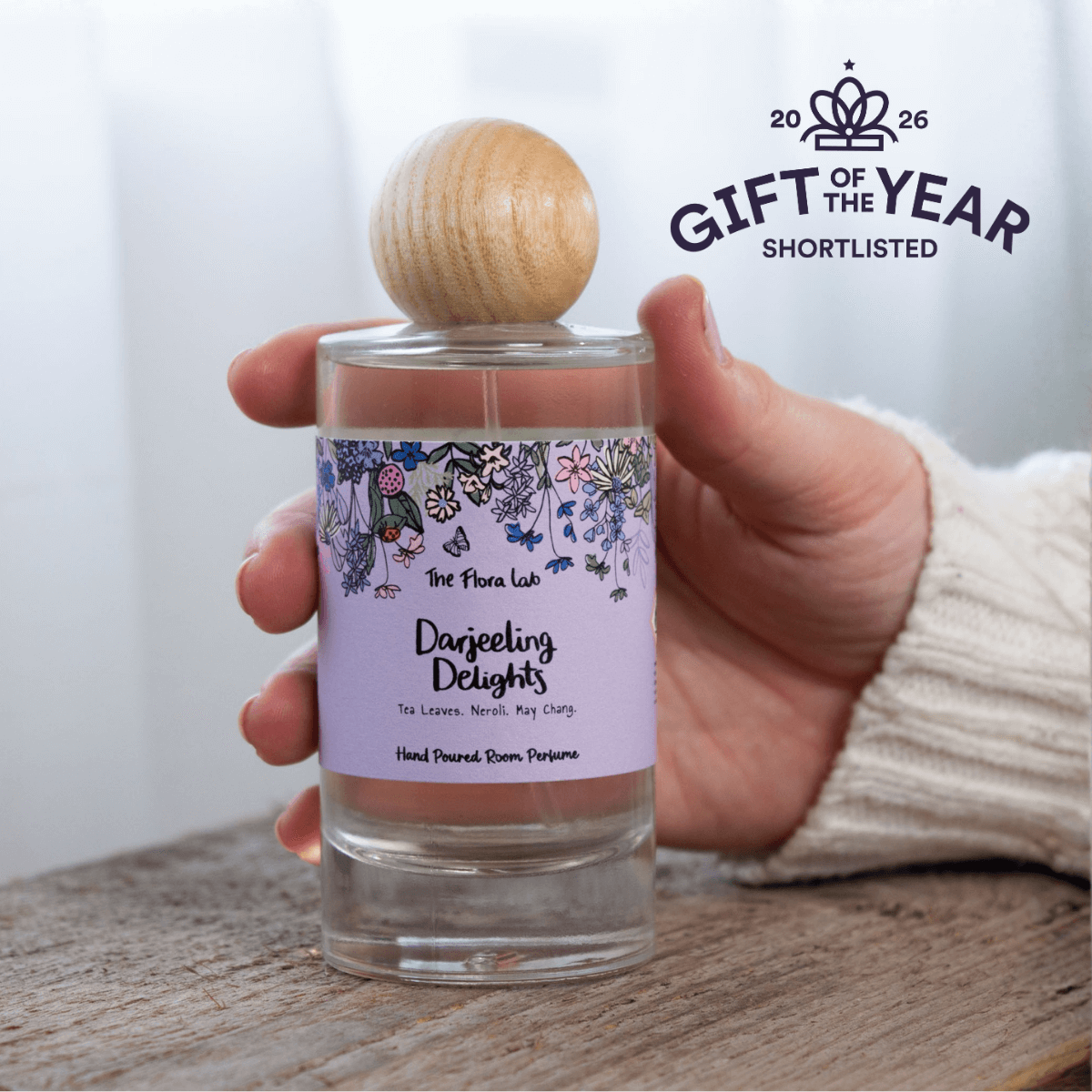 Darjeeling Delights Luxury Room Spray - Tea Leaves & Neroli