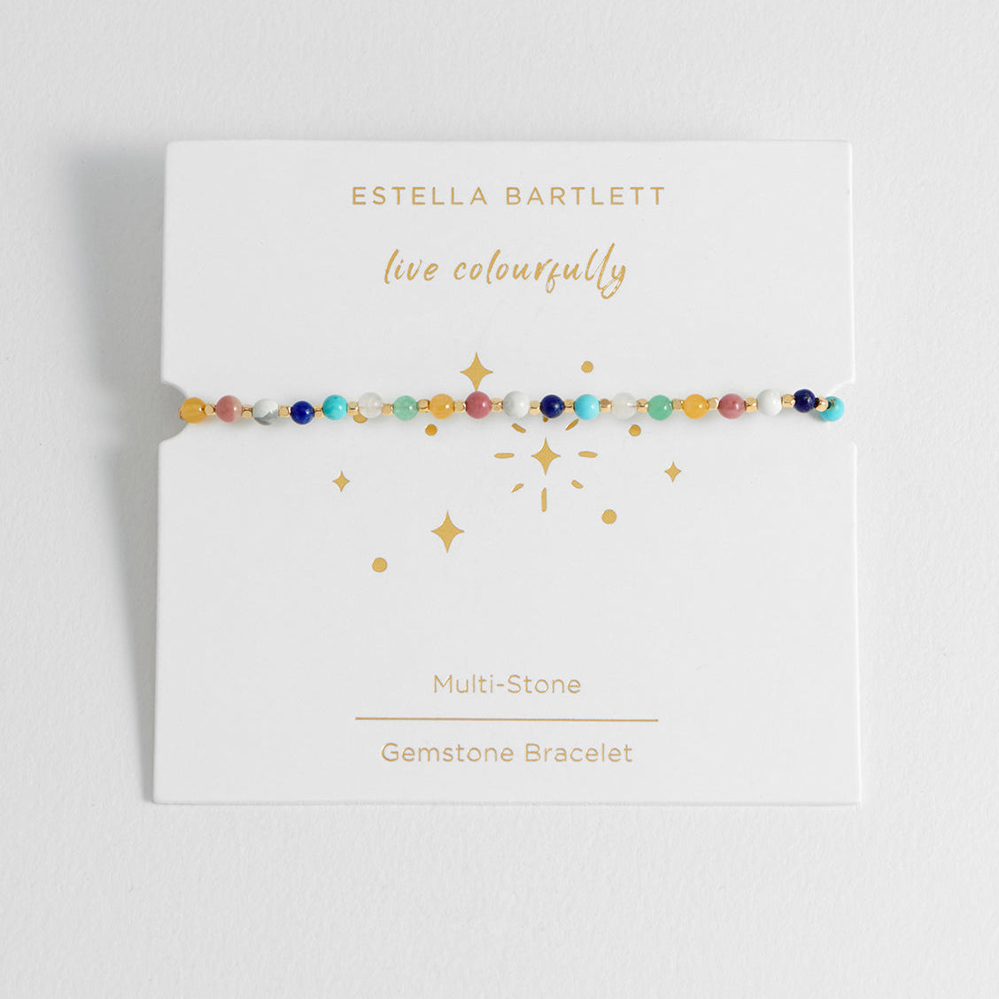 Amelia Multi-Coloured Gemstone Bracelet