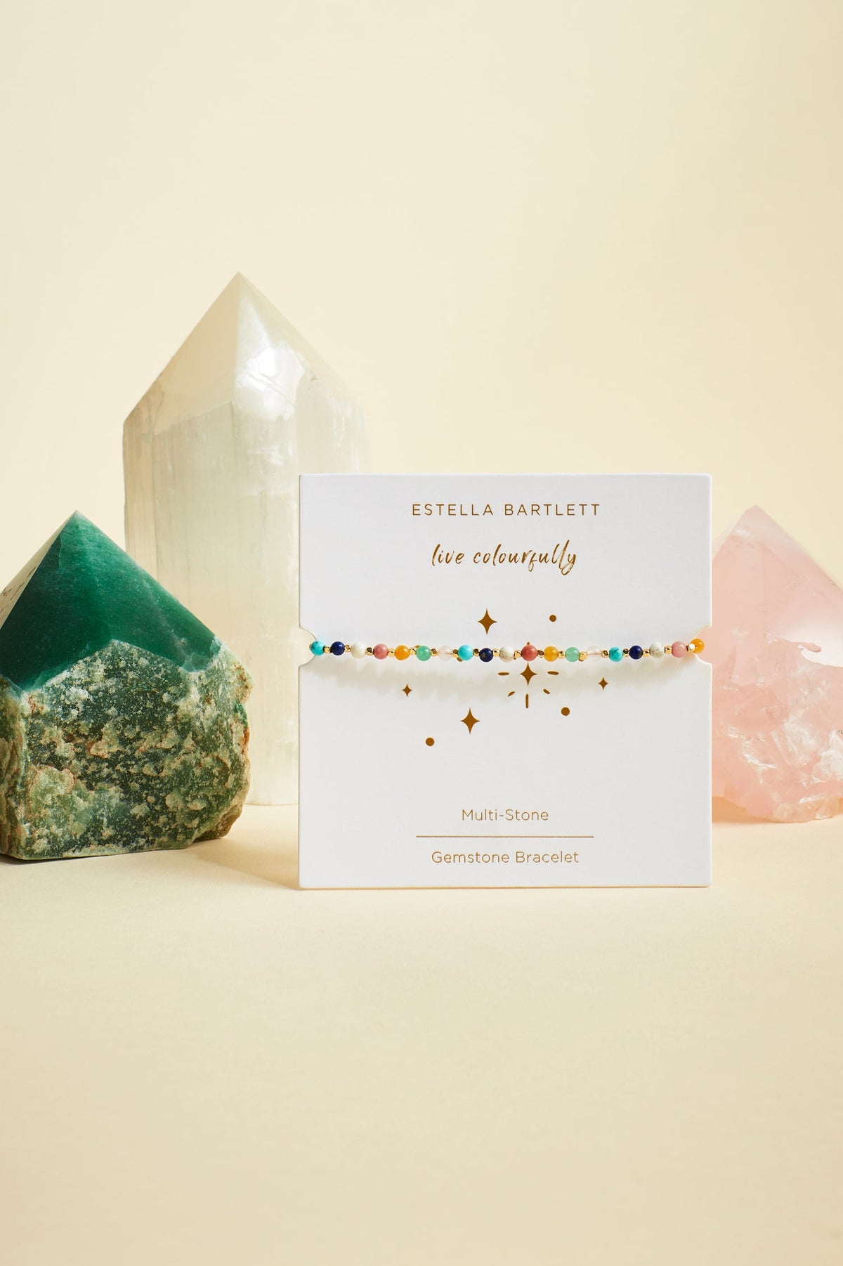 Amelia Multi-Coloured Gemstone Bracelet