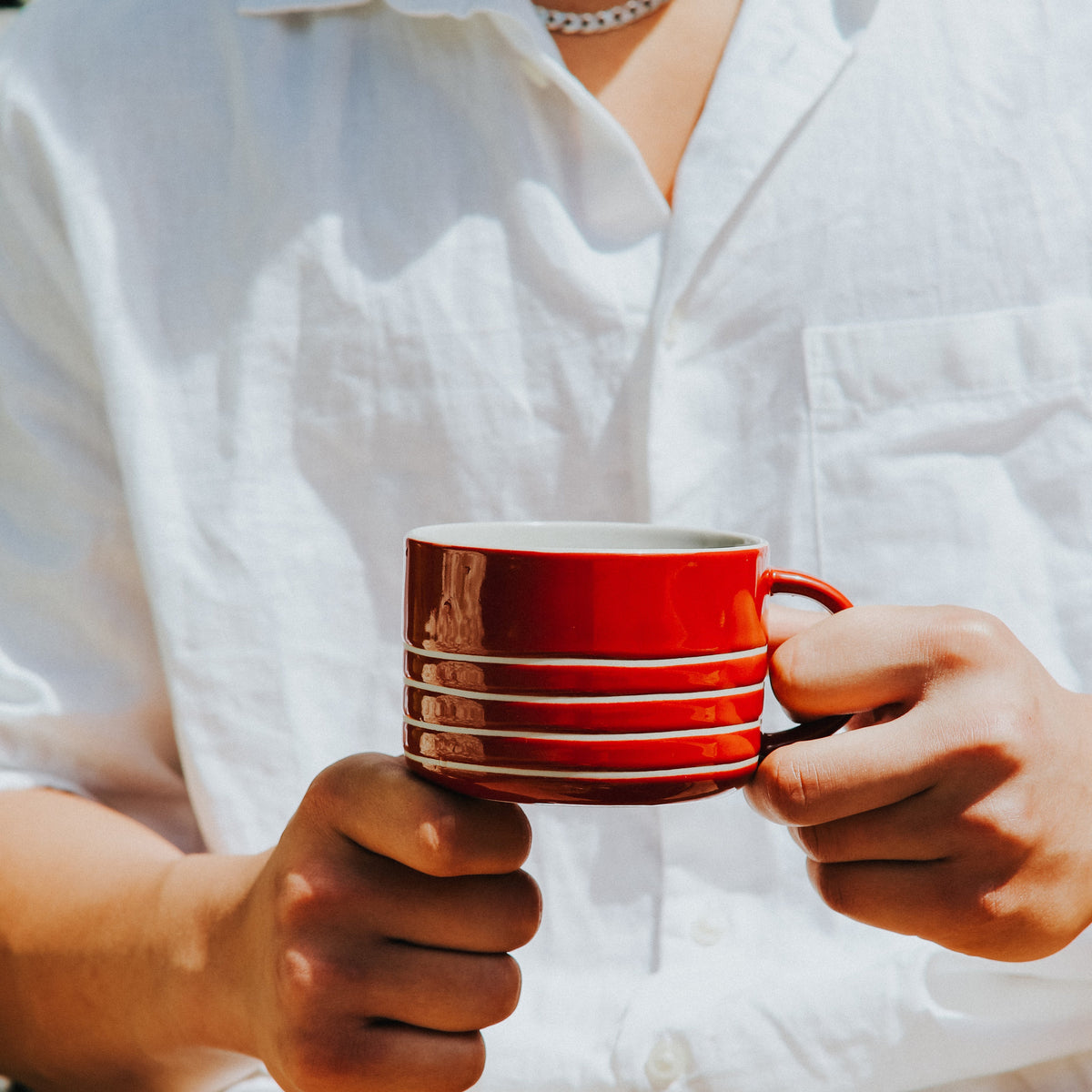 Vervain Mug Set - Earth Red - Medium (2 Pack)