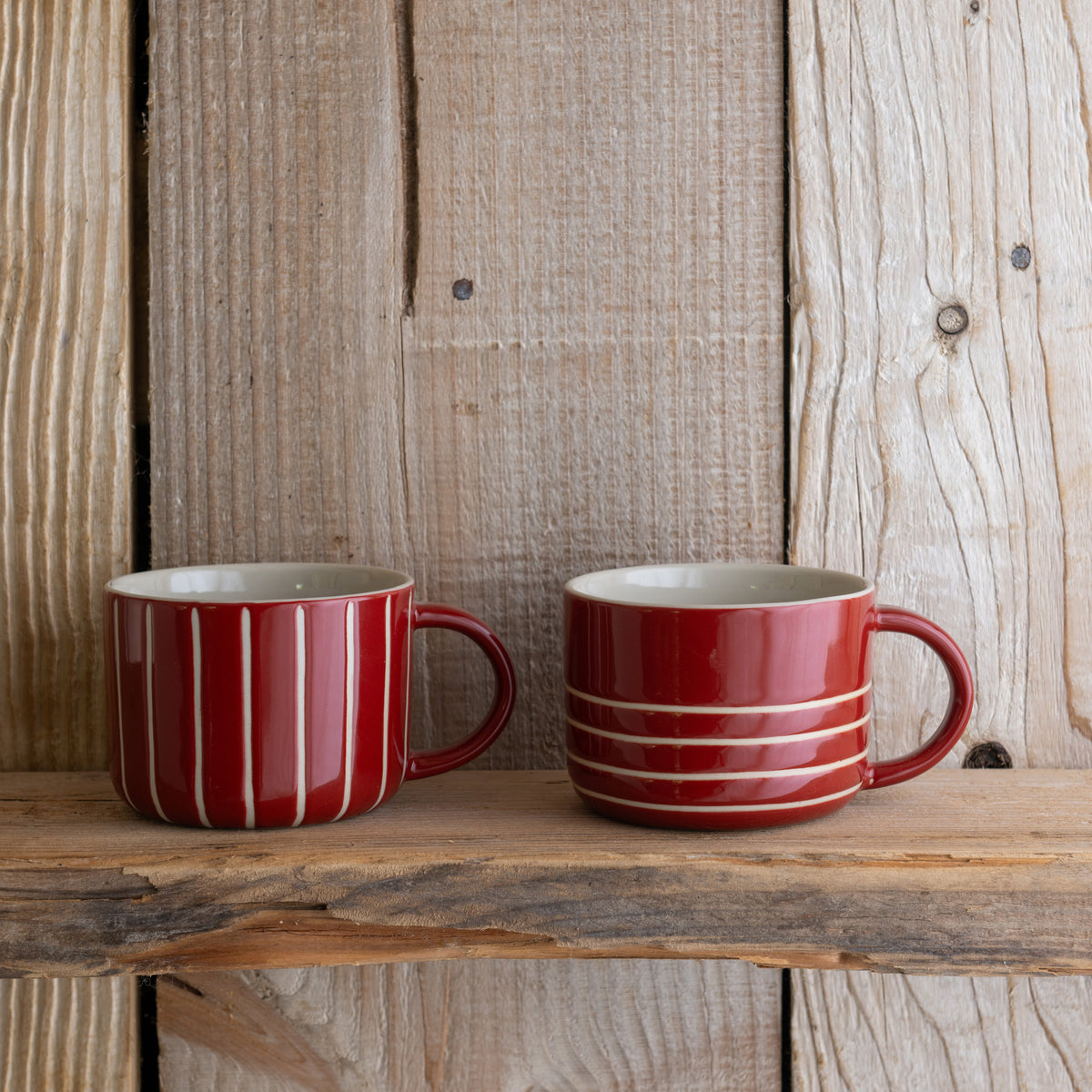 Vervain Mug Set - Earth Red - Medium (2 Pack)