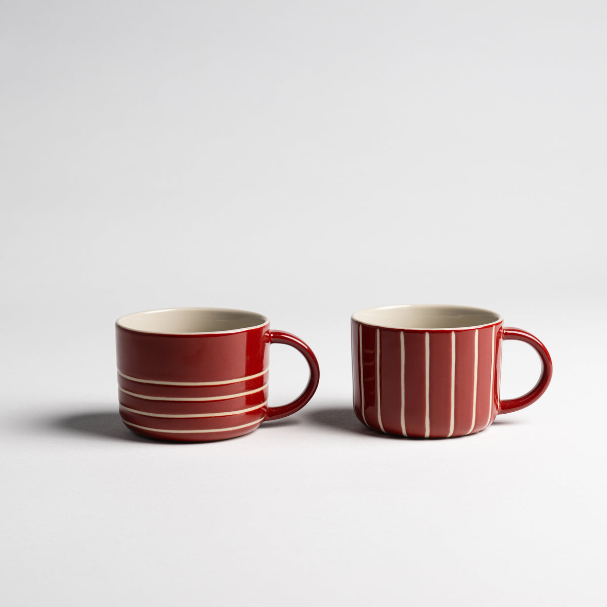 Vervain Mug Set - Earth Red - Medium (2 Pack)
