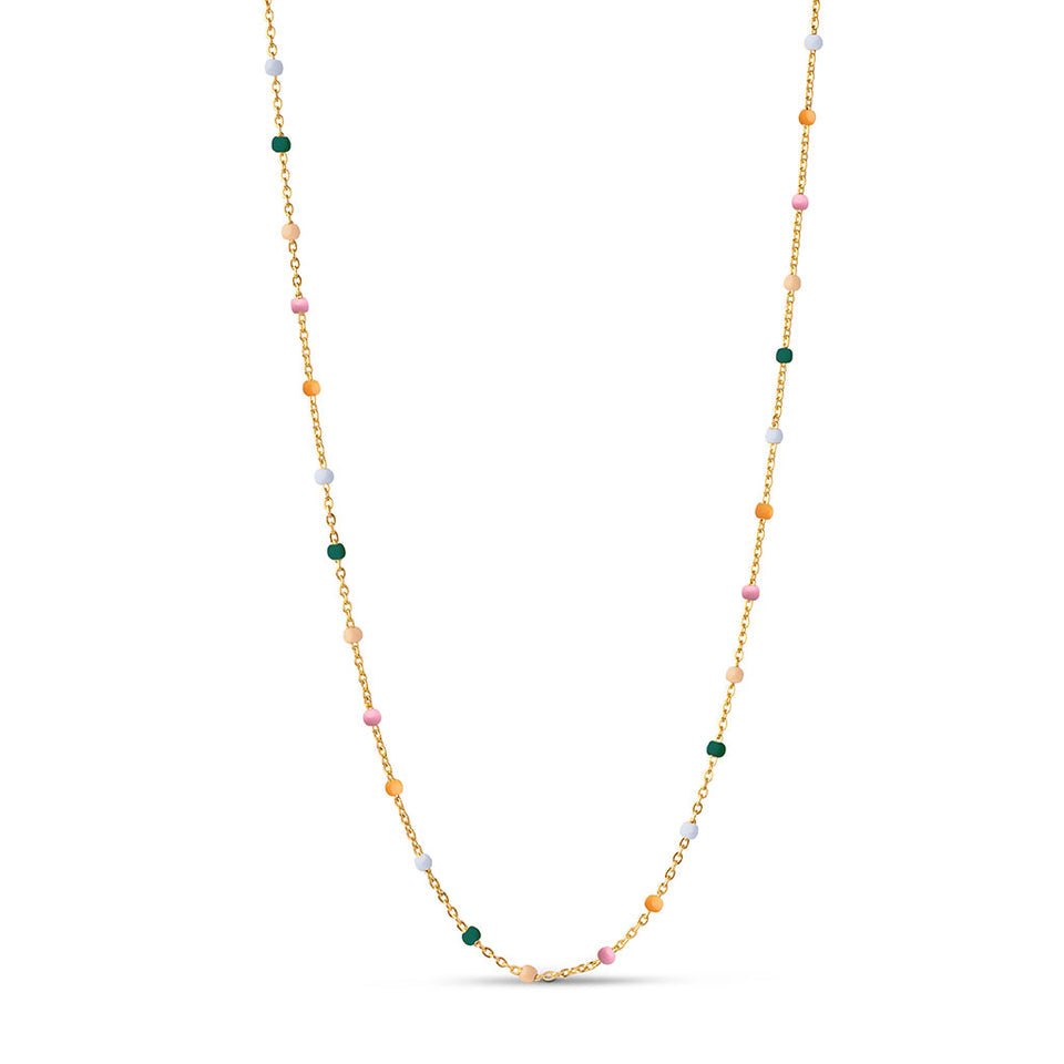 Lola Necklace with Colourful Enamel Details