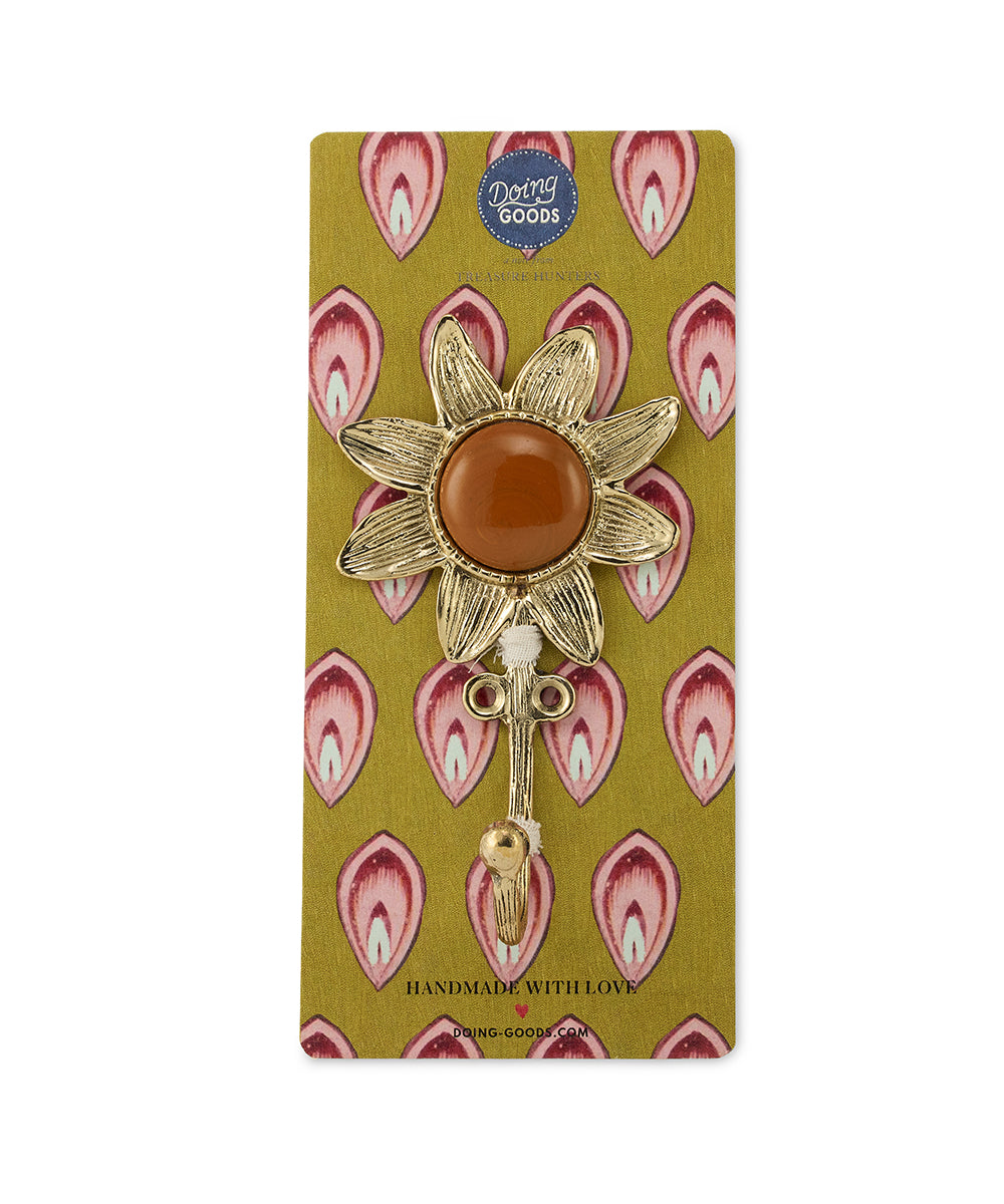 Sera Sun Hook - Golden Wall Accessory