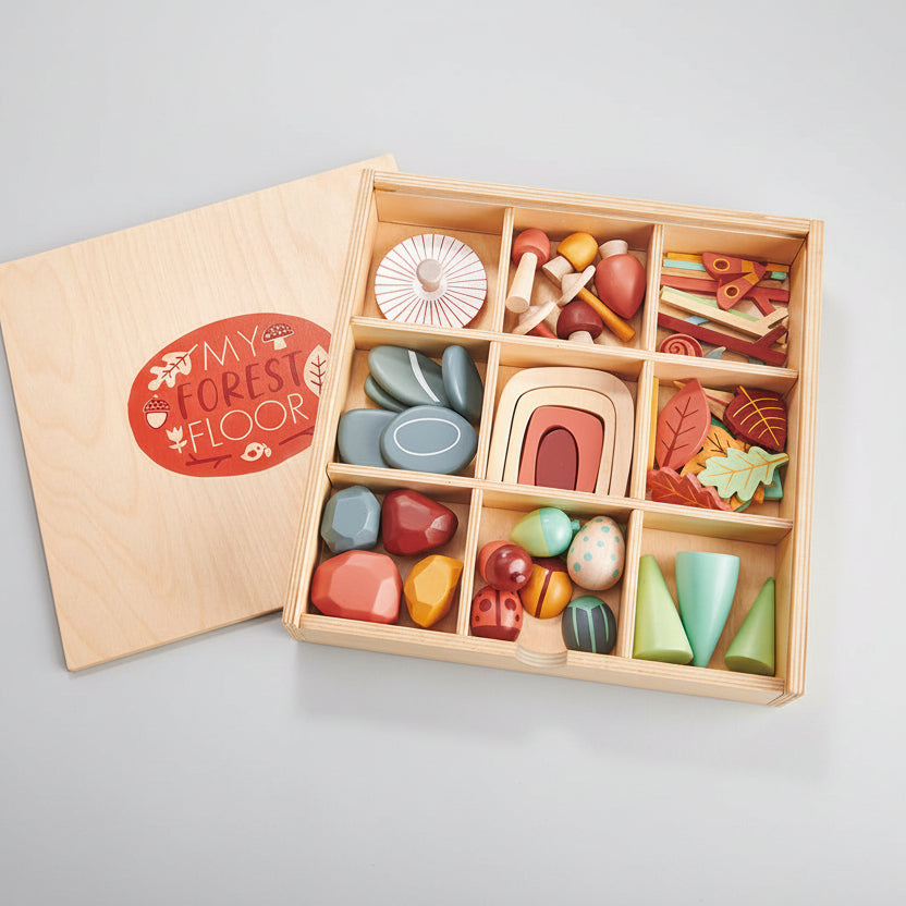 My Forest Floor Tinker Tray by Tender Leaf Toys