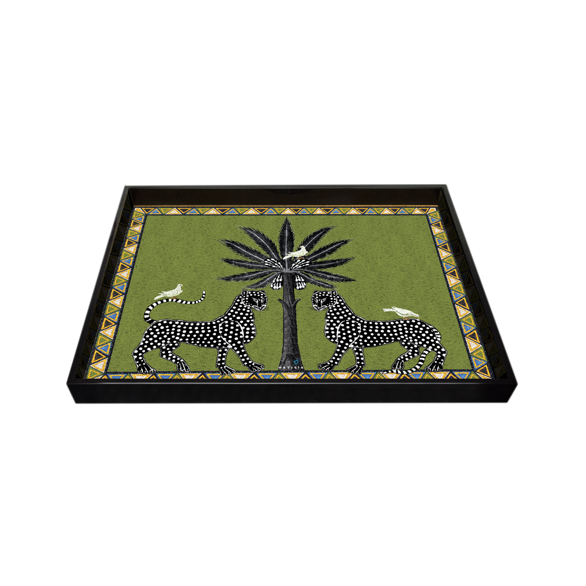 Ortigia Tray Square Green