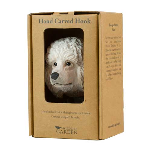 Handmade Poodle Wall Hook