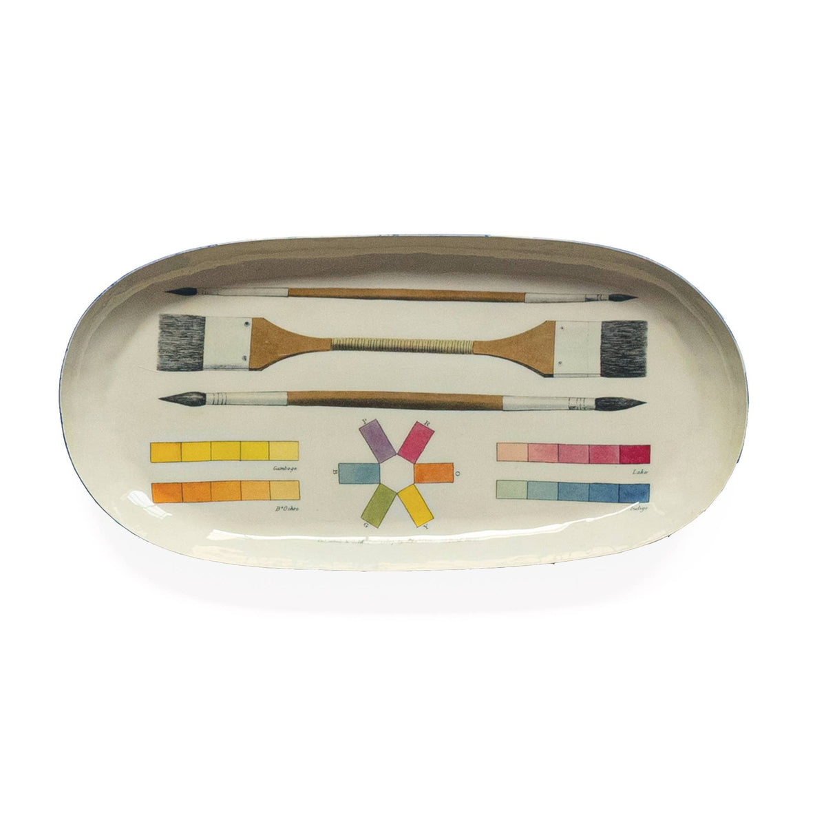 Vintage Pencils Enamel Everything Pot