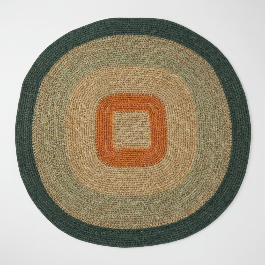 Mada Table Mat - Blue Green