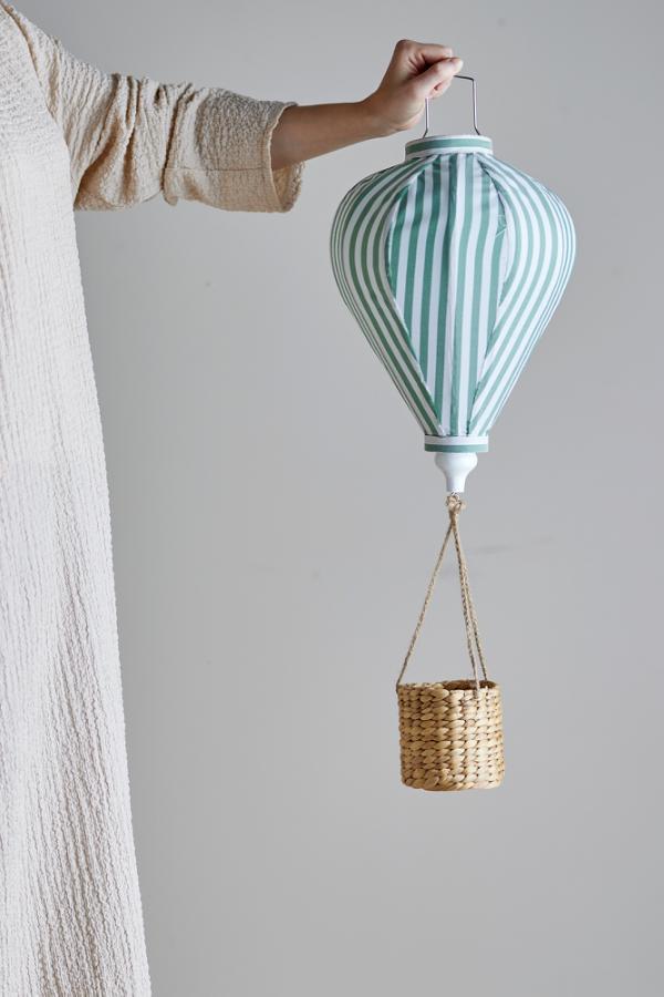 Pomp Mobile Hot Air Balloon, Green Polyester