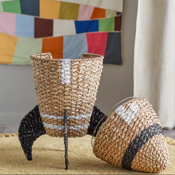 Cosmina Seagrass Storage Basket with Lid
