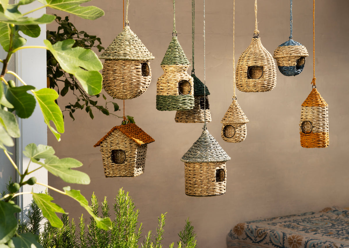 Attractive Hanging Bird House for Your Garden