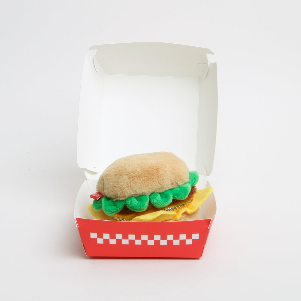 Burger Soft Zipped Pouch