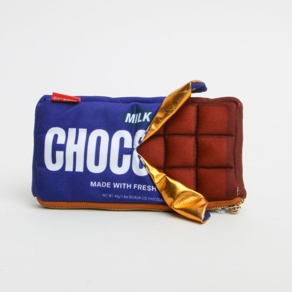 Chocolate Bar Plushy Pouch
