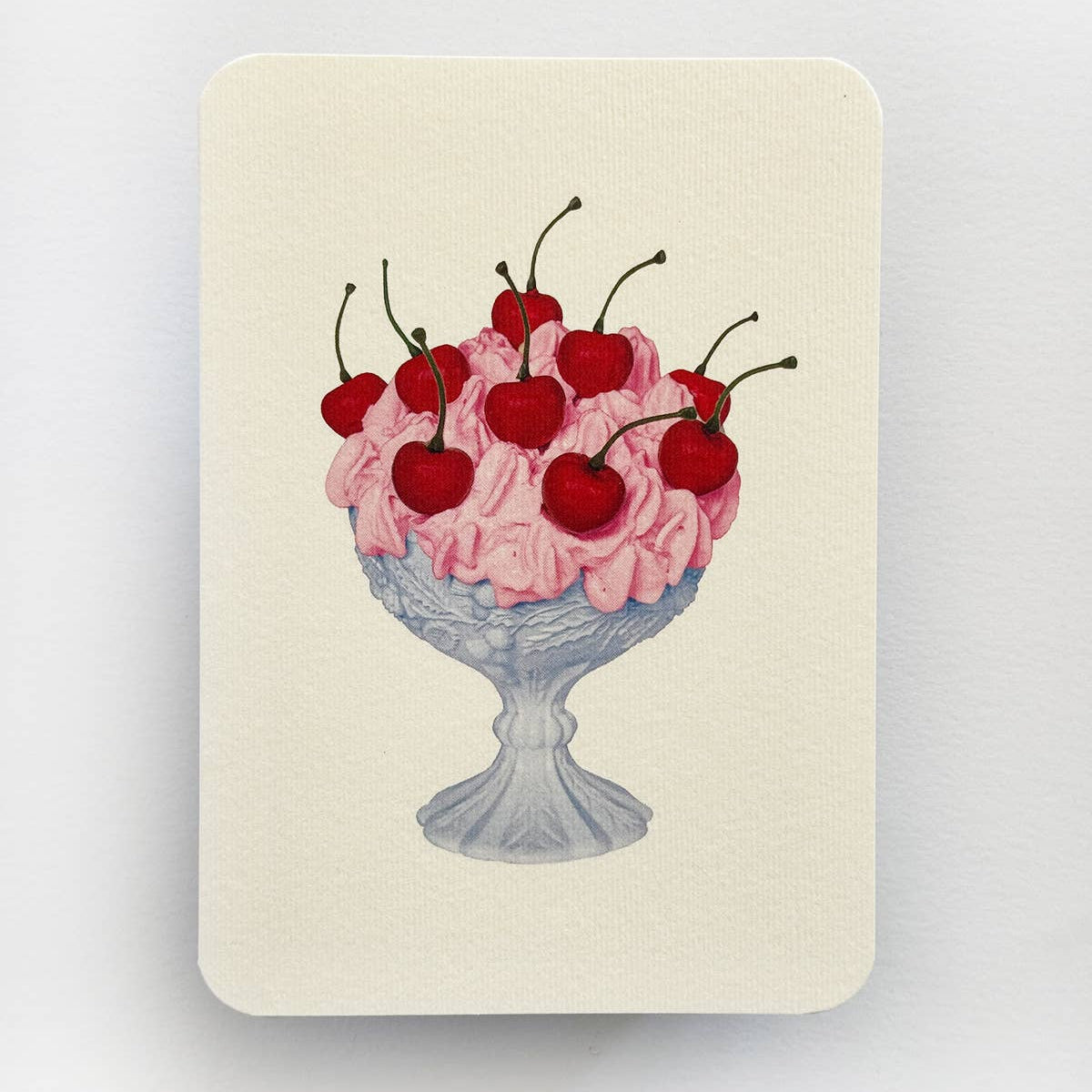 Strawberry Chantilly Cream Greeting Card | Birthday Card