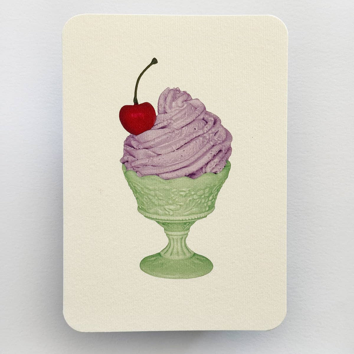 Lavender Chantilly Cream Greeting Card | Birthday Card