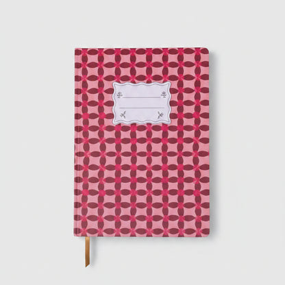 DesignWorks Ink Tulip Jumbo Journal - Pinwheel Pink