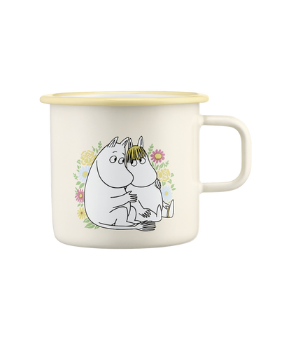 MOOMIN | Enamel Mug X Large | Flowers | 0.55L