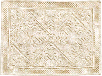 Enzo Cotton Bath Mat Craie- 54 x 64 cm