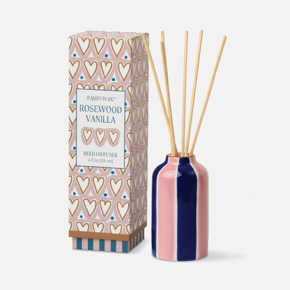 Paddywax A Dopo Hearts Ceramic Diffuser - Rosewood Vanilla