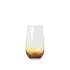 Caramel Amber Tumbler - Mouthblown Glass