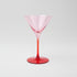 Olive Martini Glass Set - 2 in Blush and Cherry