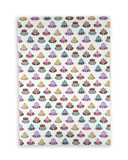 Blancmanges Wrapping Paper | Luxury Gift Wrap Sheet
