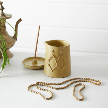 BHAVA Stoneware Conical Jug