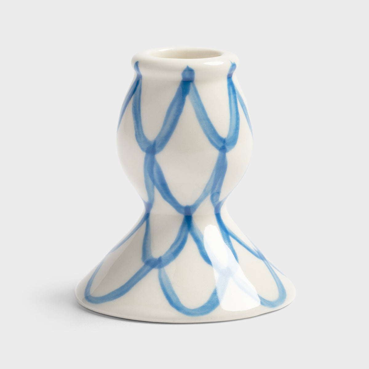 Blue Sirène Candle Holder