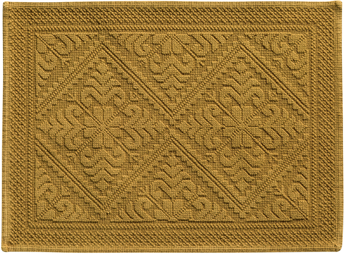 Enzo Bath Mat in Safran - 54 x 64 cm