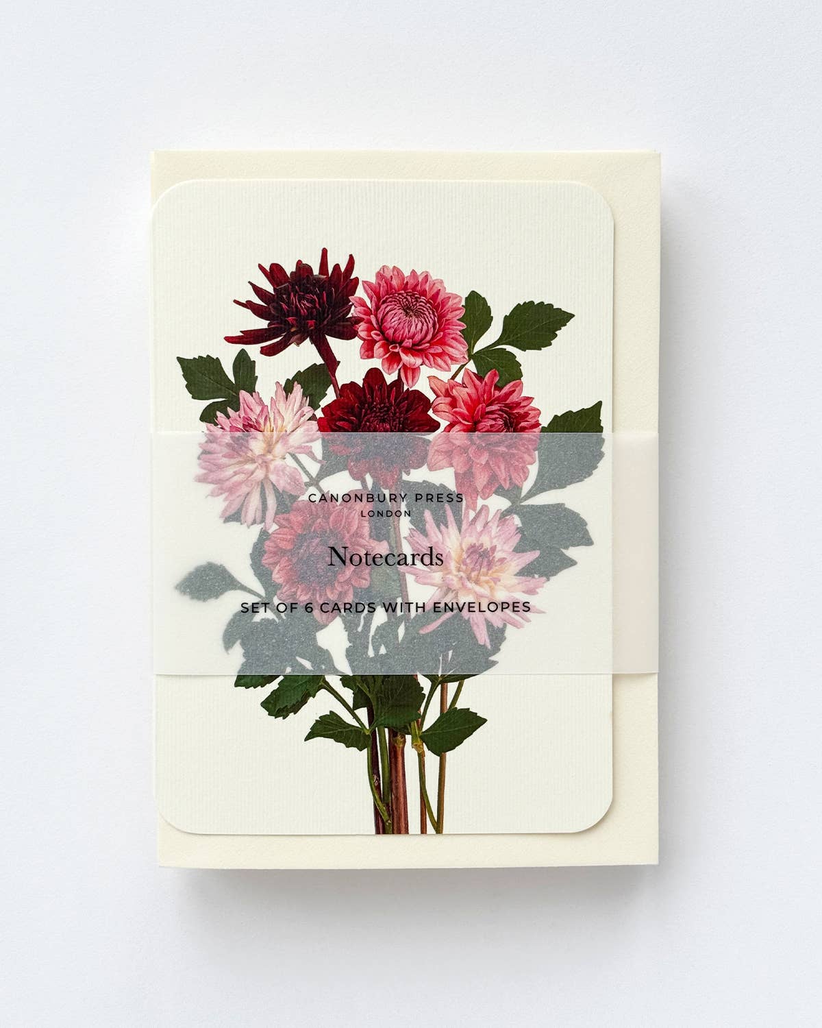 Garden Dahlias Greeting Card | Birthday Card | Luxury Cards