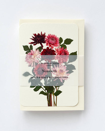 Garden Dahlias Greeting Card | Birthday Card | Luxury Cards