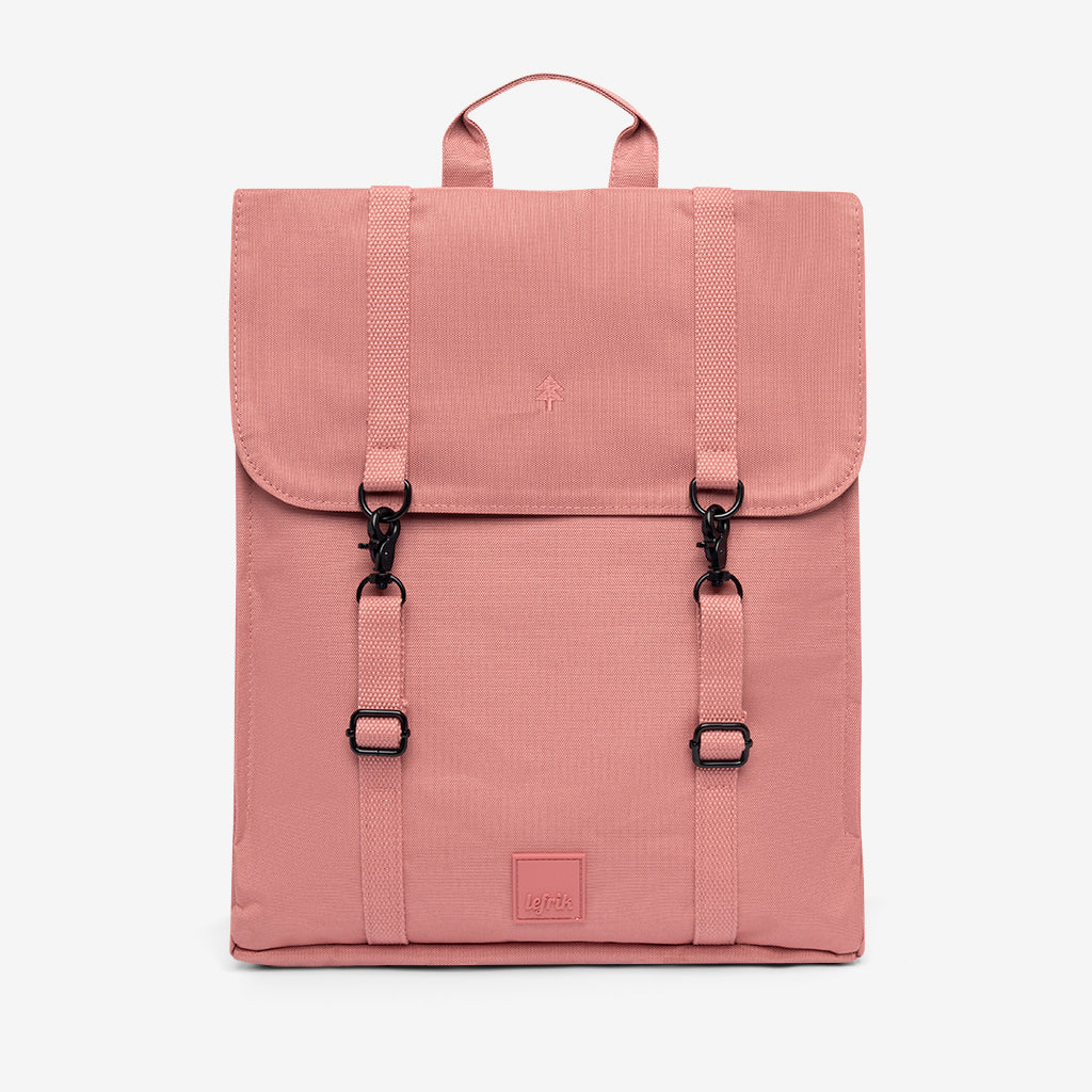 Dust Pink Handy Backpack with Padded Sleeve