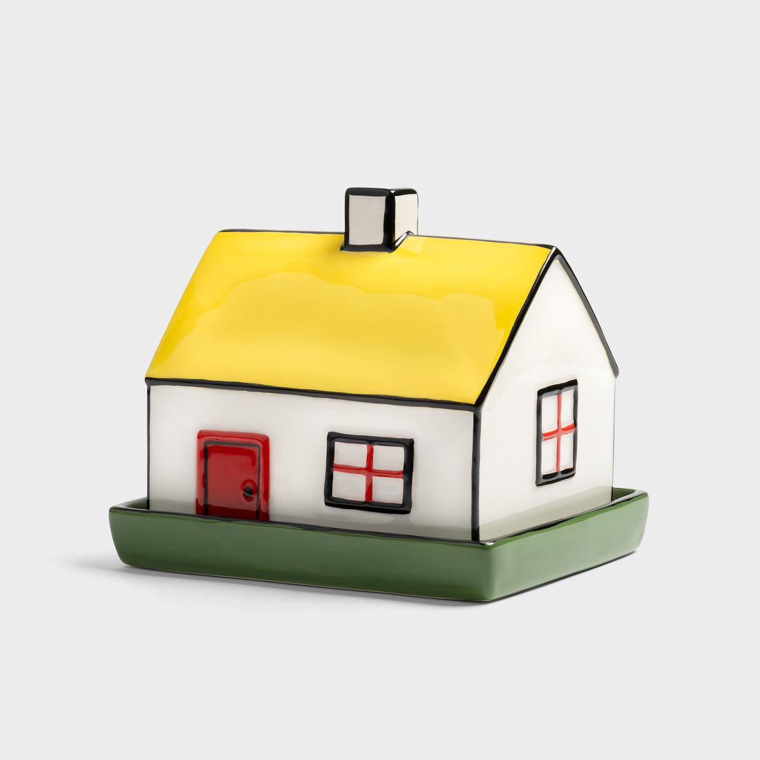 Butter Dish House Hal Haines