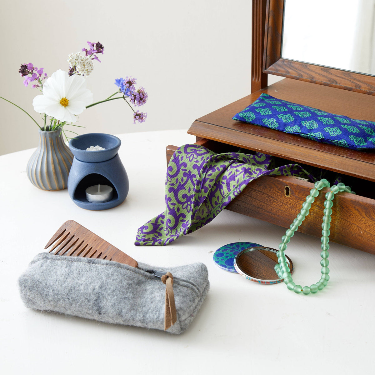 SUNU Stoneware Essential Oil Burner