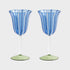 Eve Blue Wine Glasses - Set of 2
