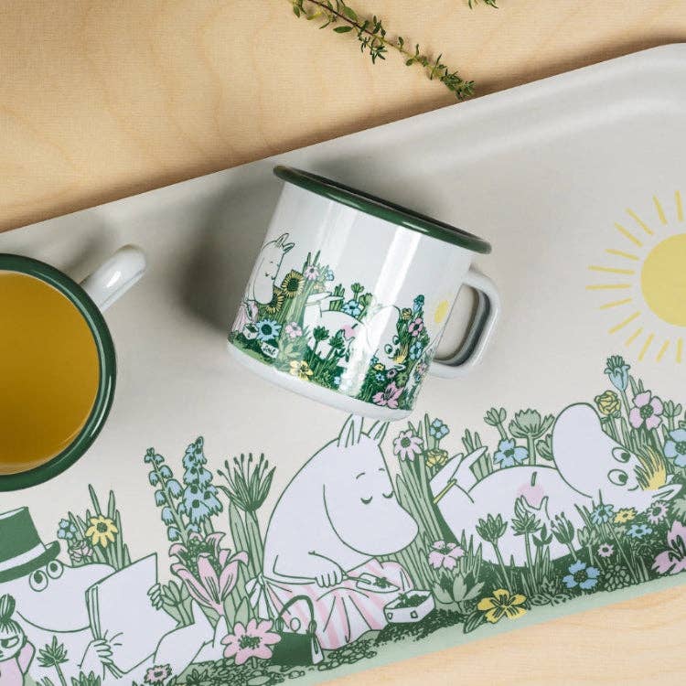 MOOMIN | Enamel Mug | 0.37L | In The Garden