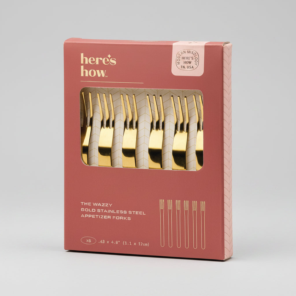The Wazzy Appetizer Forks
